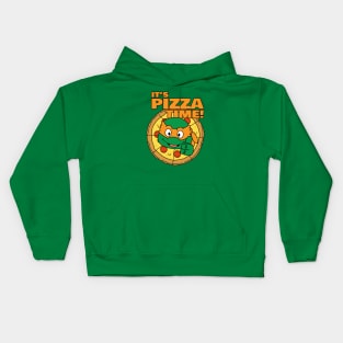 Michaelangelo Pizza Time Kids Hoodie